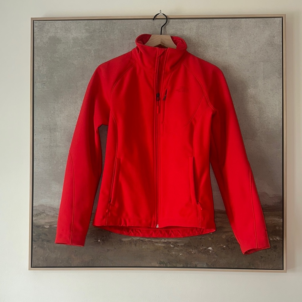 The North Face Red Ski Zip Up Coat